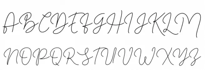 Filosofia Script Schriftart Groß