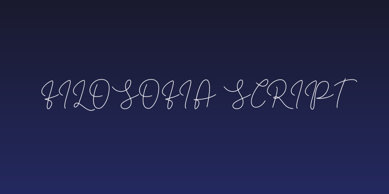 Filosofia Script Social Header