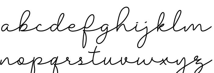 Filosofia Script 字体 小写
