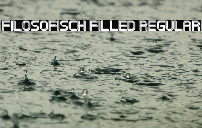 Filosofisch Filled Regular Example 1