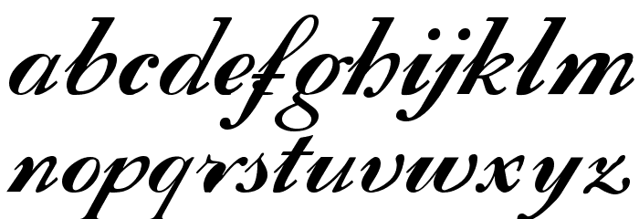 Filou Medium Font LOWERCASE