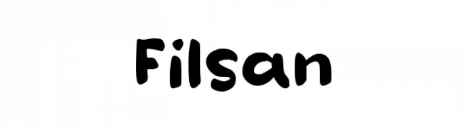 Filsan  Frei Schriftart Herunterladen