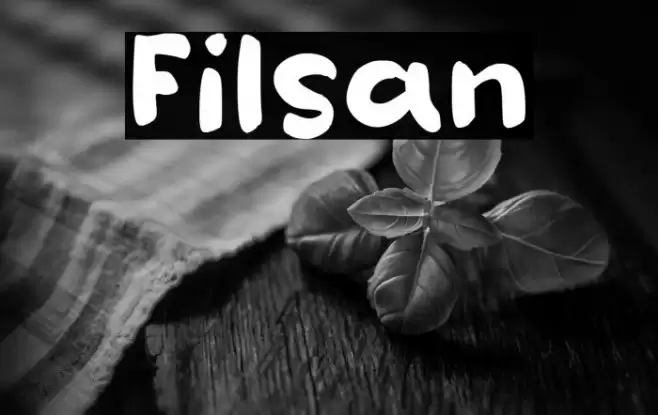 Filsan Font examples