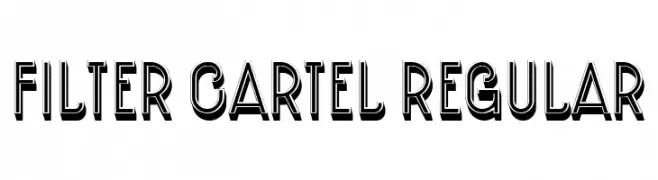 Filter Cartel Regular  Frei Schriftart Herunterladen