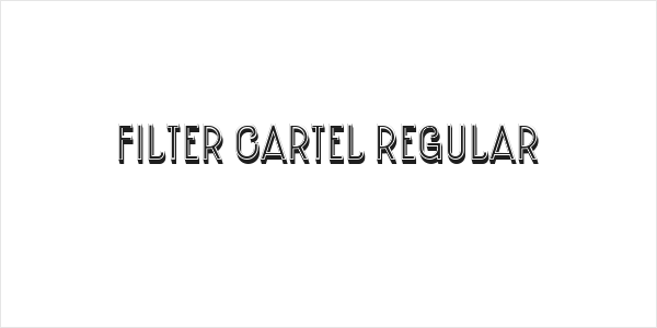 Filter Cartel Regular Logo
