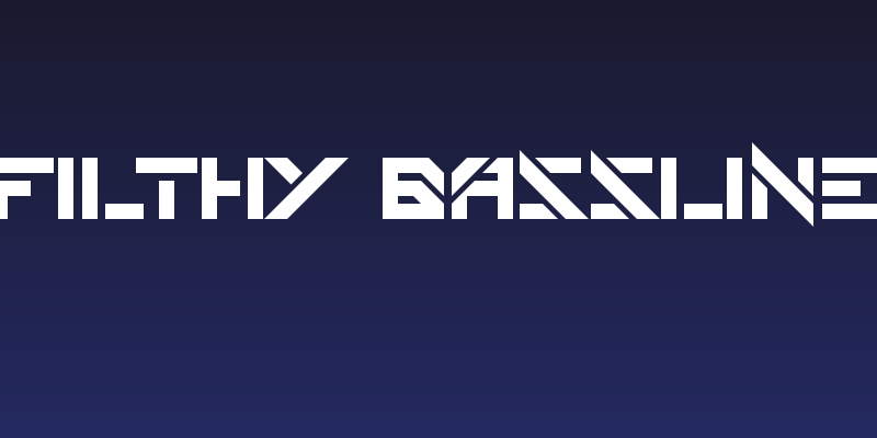 Filthy Bassline Social Header
