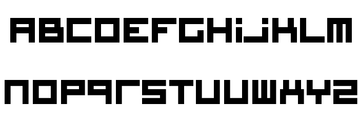 Filthy Bassline Font LOWERCASE