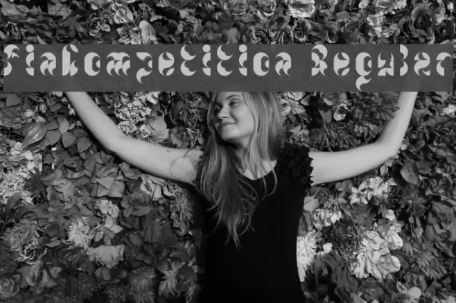 FinCompetition Regular Font examples