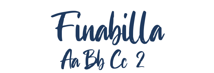 Finabilla Font Preview