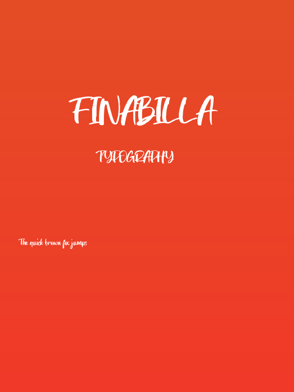 Finabilla Poster