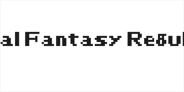 Final Fantasy Regular Logo