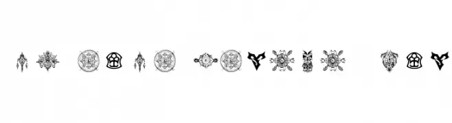 Final Fantasy Symbols  baixar fontes gratis