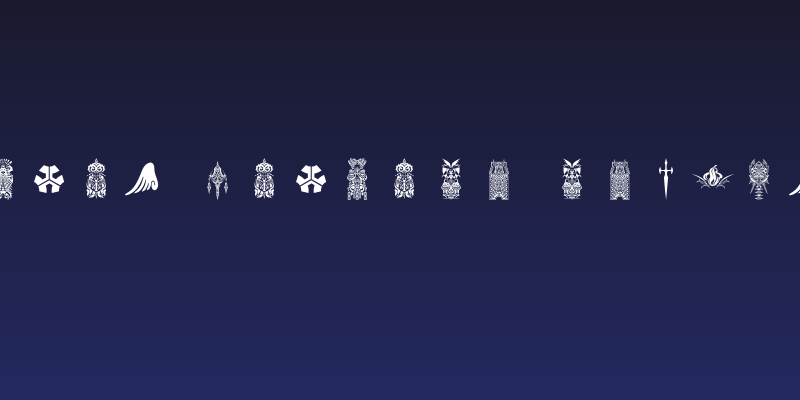 Final Fantasy Symbols Social Header