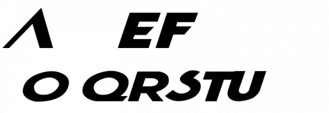 Final Fantasy Font Litere mici