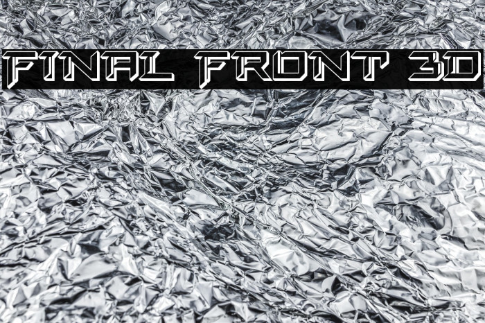 Final Front 3D Example 1