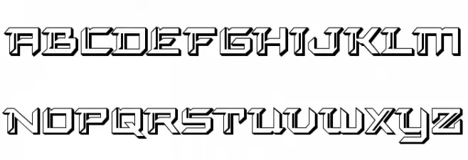 Final Front 3D Polices MINUSCULES