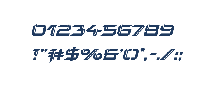 Final Front Bold Italic Other Characters