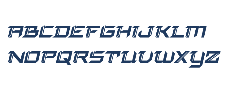 Final Front Bold Italic Lowercase