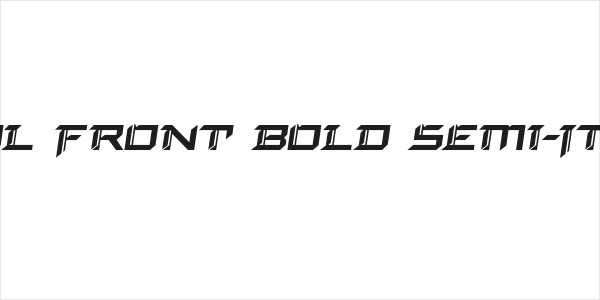 Final Front Bold Semi-Italic Logo