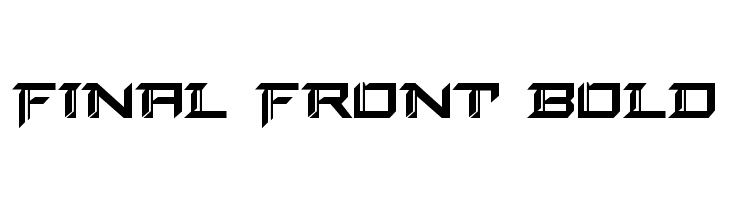 Final Front Bold  Free Fonts Download