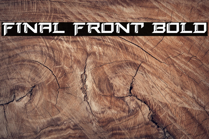 Final Front Bold Example 1