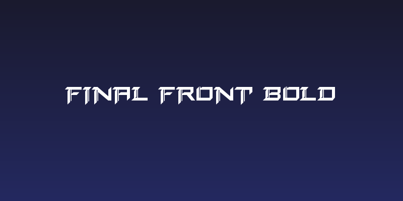 Final Front Bold Social Header