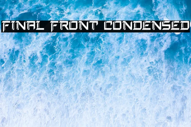 Final Front Condensed Example 2