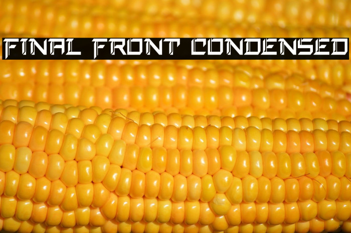 Final Front Condensed Example 3