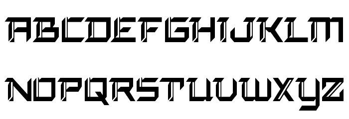 Final Front Condensed Font LOWERCASE