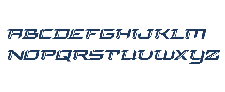 Final Front Expanded Italic Lowercase