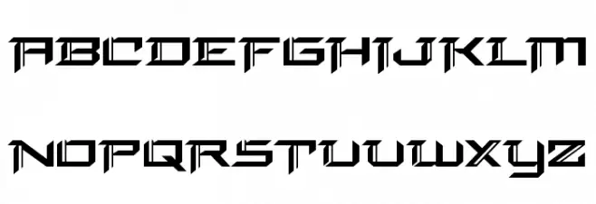 Final Front Expanded Шрифта ВЕРХНИЙ