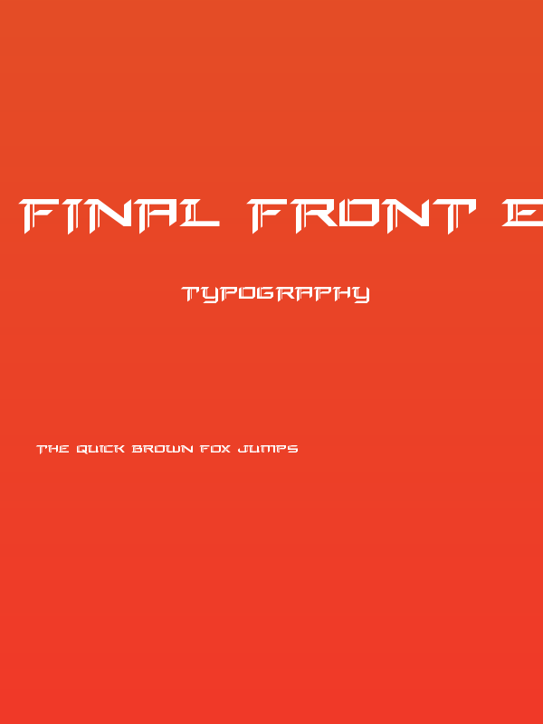 Final Front Expanded Poster