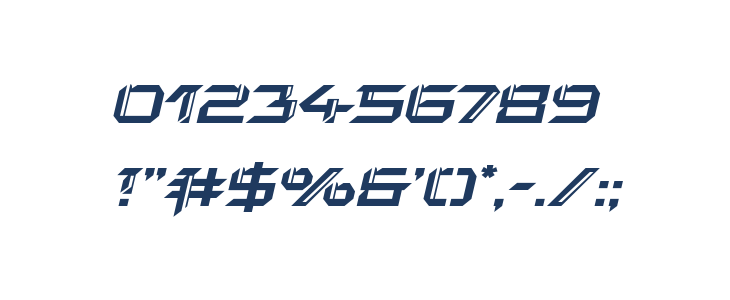 Final Front Italic Other Characters