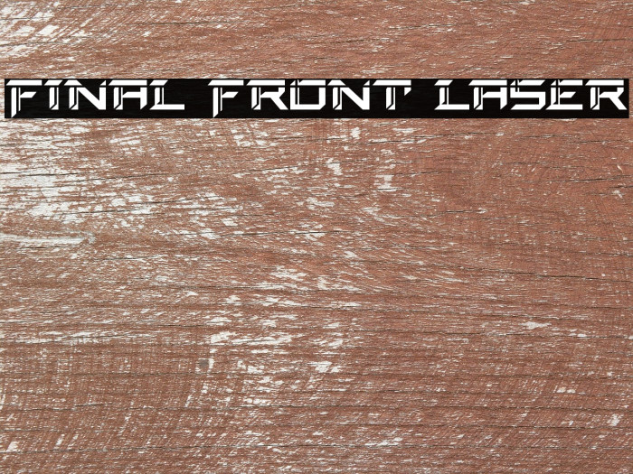 Final Front Laser Example 2