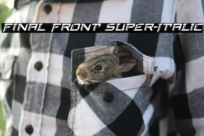 Final Front Super-Italic Example 3