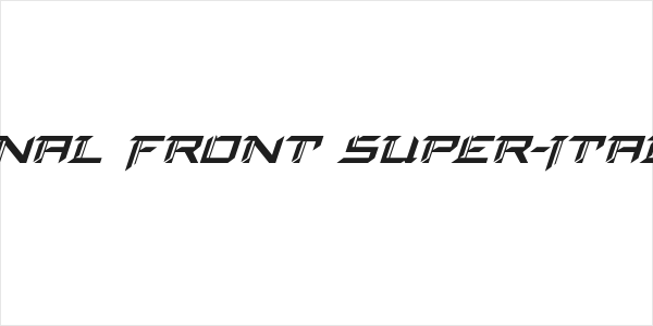 Final Front Super-Italic Logo