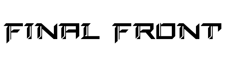 Final Front  フリーフォントのダウンロード