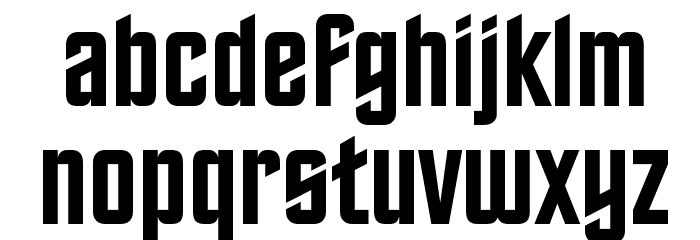 Final Frontier Old Style Font LOWERCASE