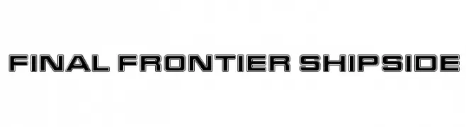 Final Frontier Shipside  Fuentes Gratis Descargar