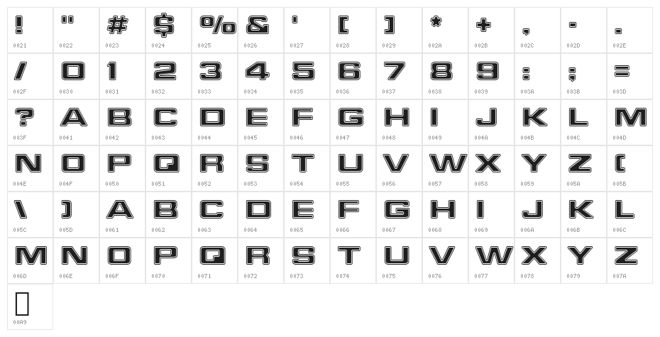 Final Frontier Shipside Character Map