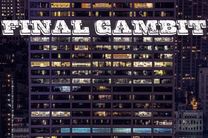 Final Gambit Font examples