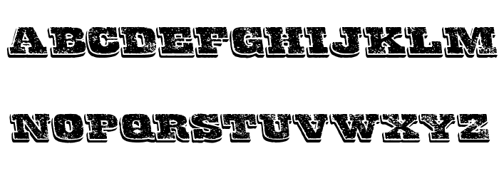Final Gambit Font LOWERCASE