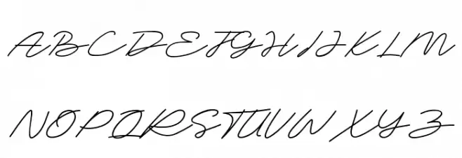 Final Parade Script Fonte MAIÚSCULAS