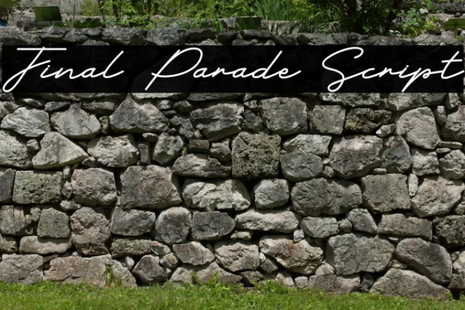 Final Parade Script Example 2