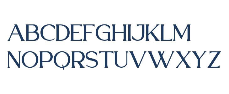 Final Parade Serif Uppercase