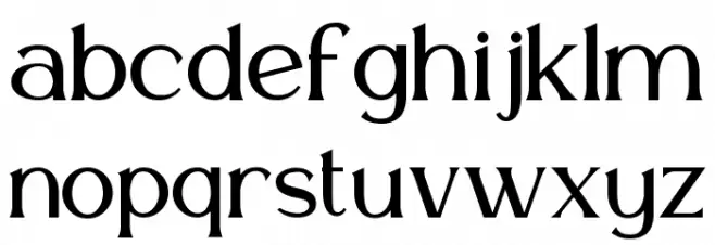 Final Parade Serif फ़ॉन्ट लोअरकेस