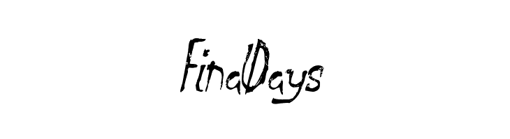 FinalDays Font