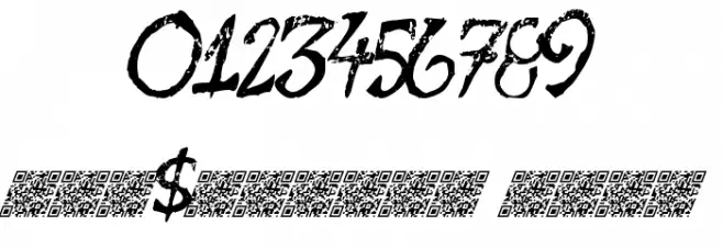 FinalDays Font OTHER CHARS