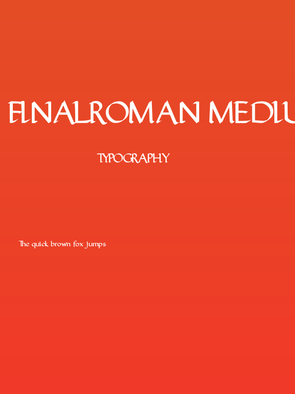 FinalRoman Medium Poster