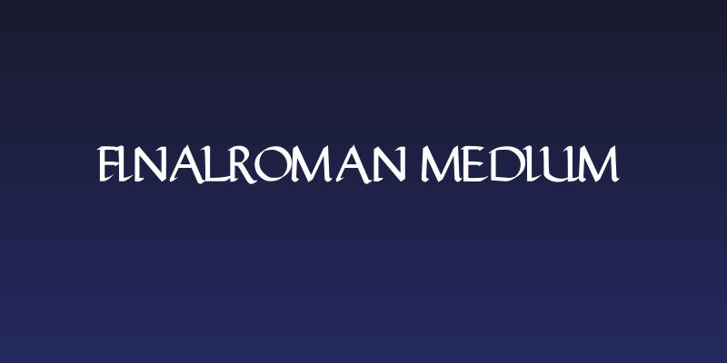 FinalRoman Medium Social Header